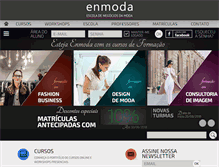 Tablet Screenshot of enmoda.com.br